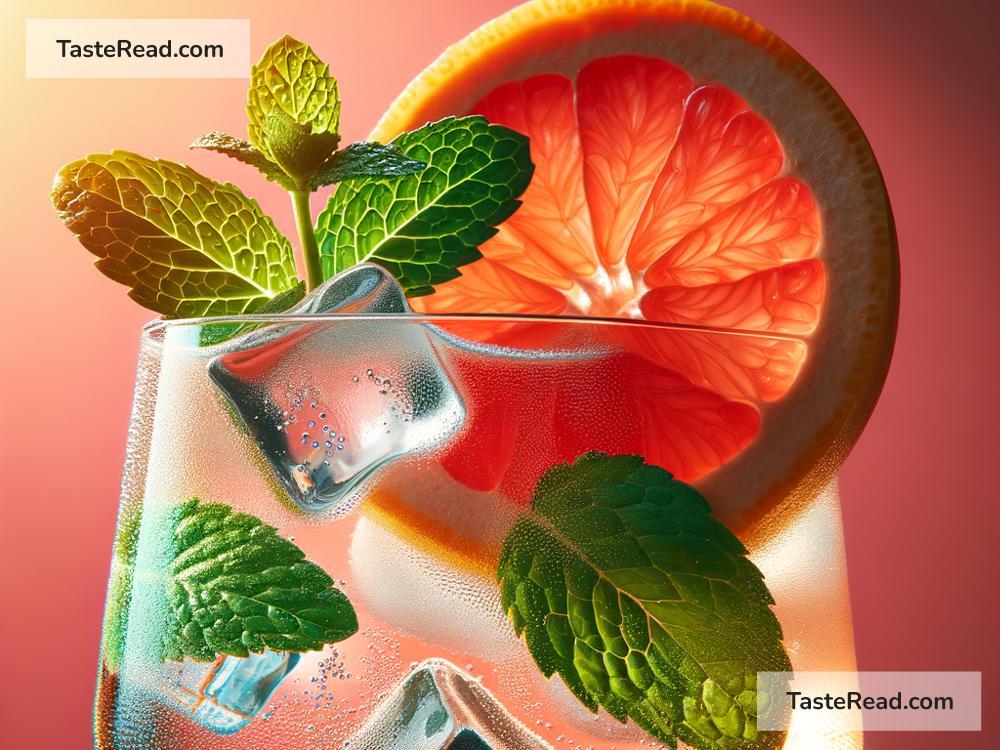 How to Prepare a Refreshing Grapefruit Mint Fizz