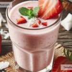 How to Prepare a Skin-Boosting Strawberry and Coconut Milk Smoothie