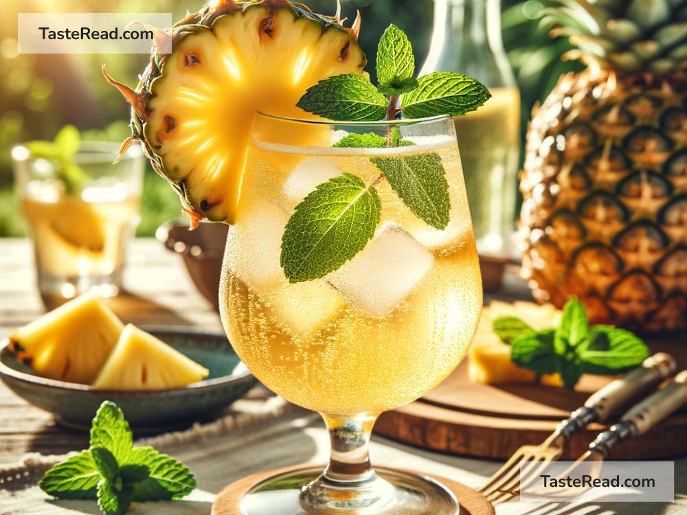 How to Prepare a Spiced Pineapple Ginger Cooler