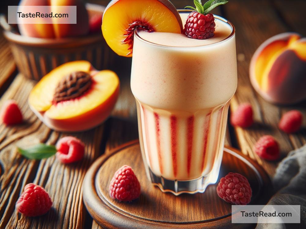 How to Prepare a Sweet and Creamy Peach Melba Smoothie