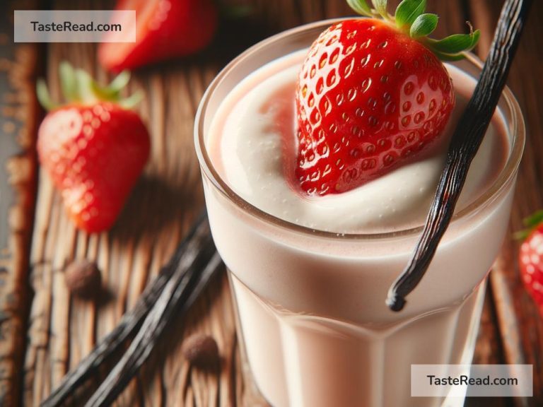 How to Prepare a Sweet and Smooth Strawberry Vanilla Shake