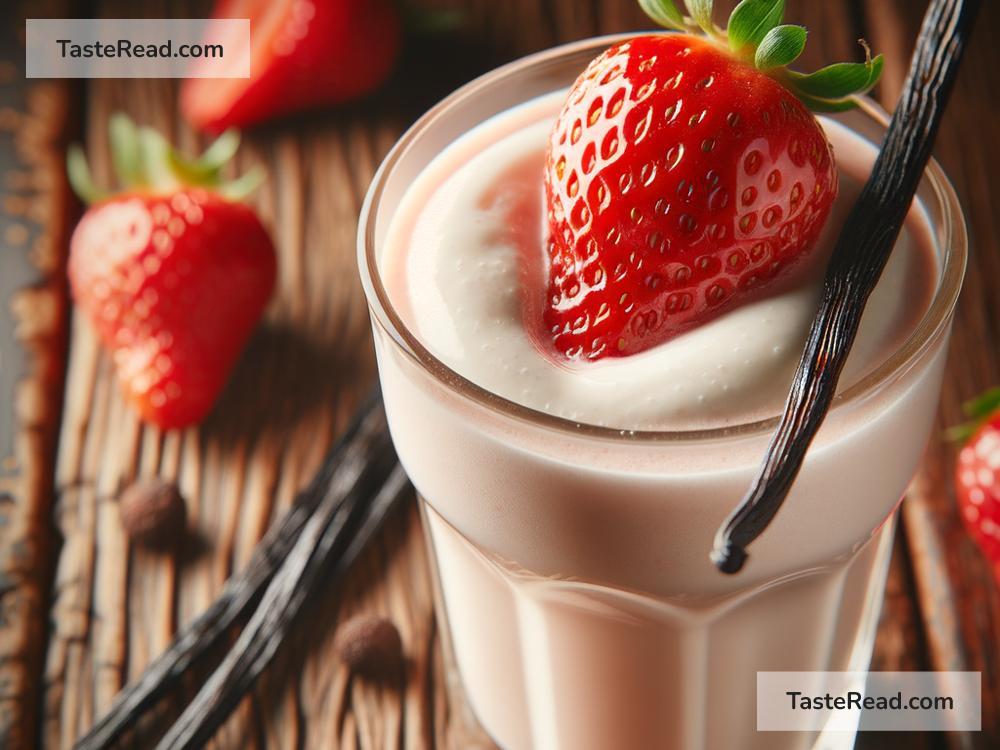 How to Prepare a Sweet and Smooth Strawberry Vanilla Shake