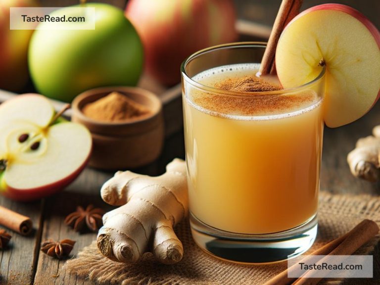 How to Prepare a Sweet and Spicy Apple Ginger Juice