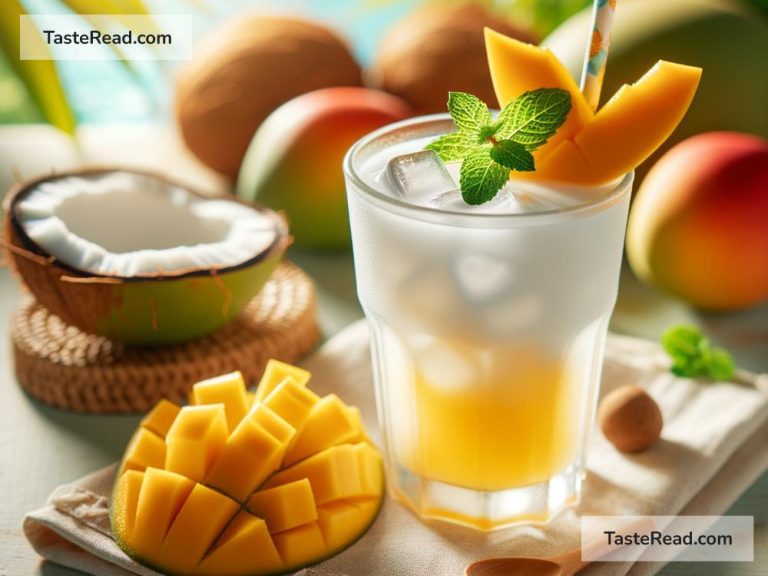 How to Prepare a Sweet and Tropical Coconut Mango Agua Fresca