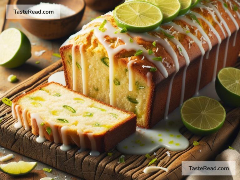 How to Prepare a Sweet and Zesty Lime Coconut Loaf