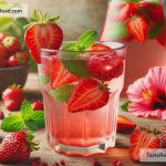 How to Prepare a Sweet Strawberry Hibiscus Agua Fresca