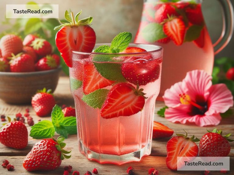 How to Prepare a Sweet Strawberry Hibiscus Agua Fresca