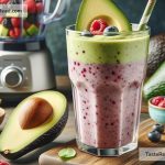 How to Prepare a Vitamin-Rich Avocado and Berry Smoothie