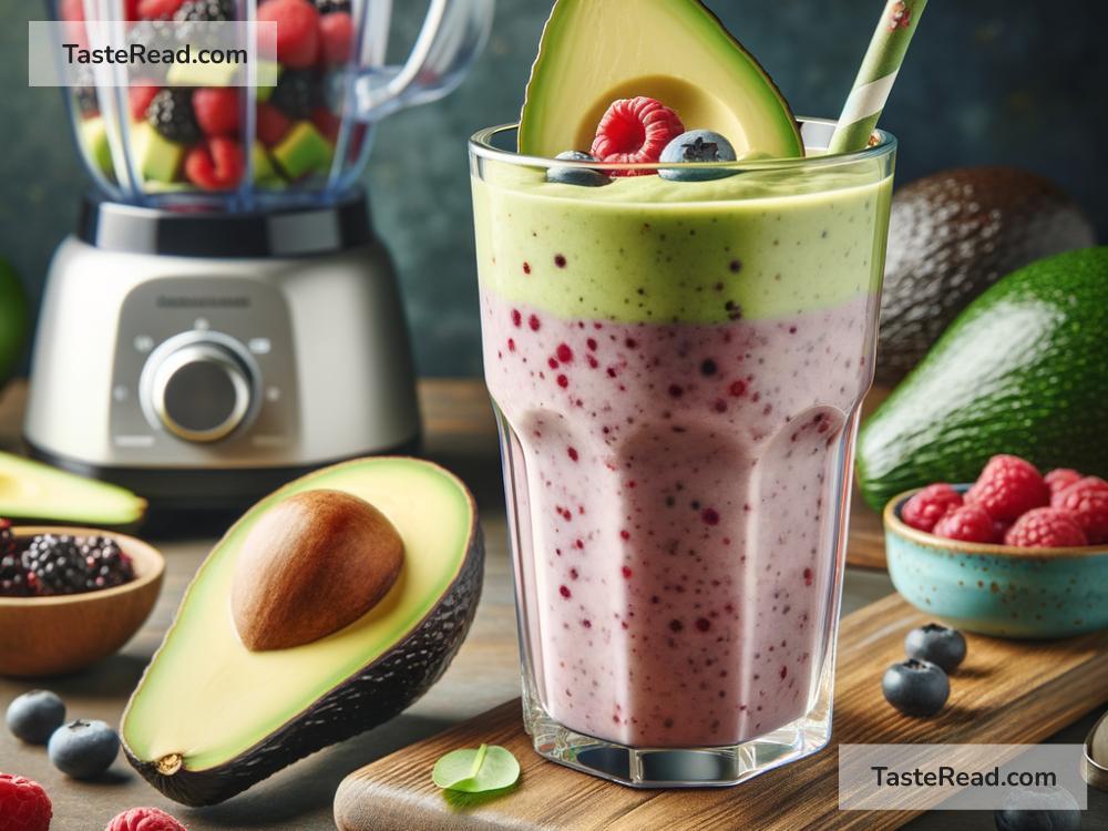 How to Prepare a Vitamin-Rich Avocado and Berry Smoothie