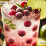 How to Prepare a Zesty Cranberry Lime Spritzer