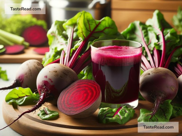 How to Prepare an Energizing Beetroot Juice