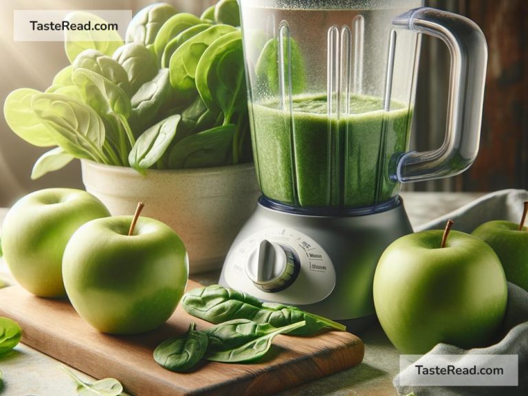 How to Prepare an Invigorating Spinach-Apple Juice