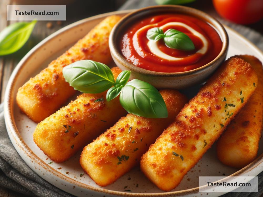 How to Prepare Baked Mozzarella Sticks with Marinara Sauce