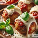 How to Prepare Bite-Sized Mozzarella Stuffed Meatballs