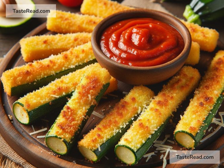 How to Prepare Crispy Parmesan Zucchini Sticks