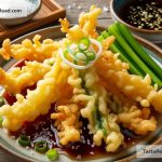 How to Prepare Crispy Vegetable Tempura with Dipping Sauce