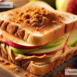 How to Prepare Crunchy Apple and Peanut Butter Sandwiches