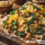 How to Prepare Crunchy Baked Chickpea and Kale Chips