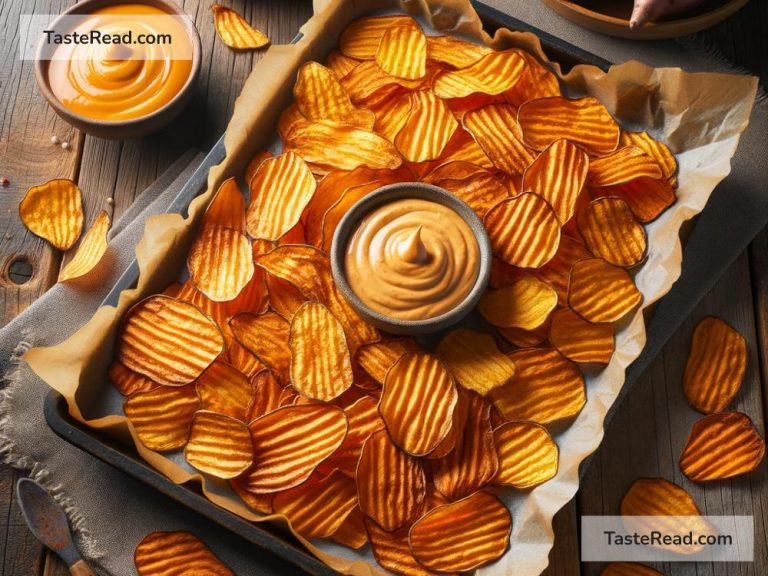 How to Prepare Crunchy Baked Sweet Potato Chips