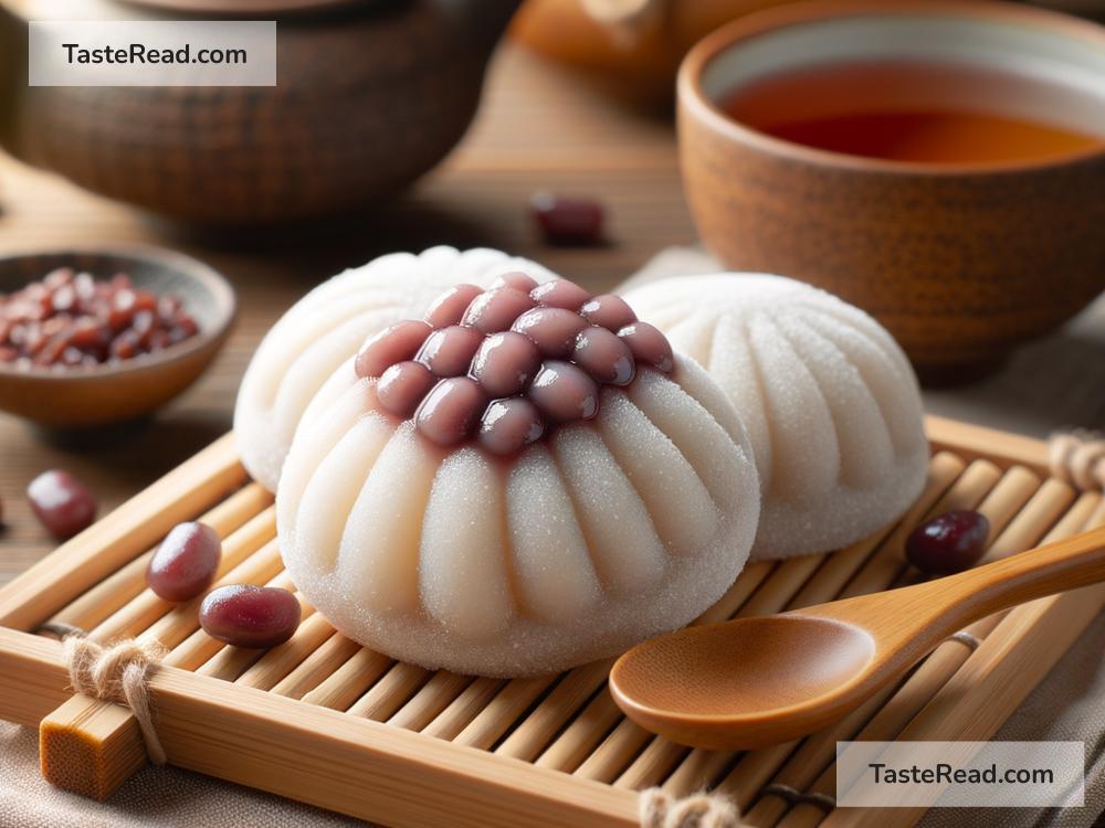 How to Prepare Homemade Mochi with Sweet Red Bean Filling