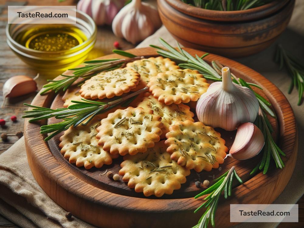 How to Prepare Savory Herb and Garlic Crackers