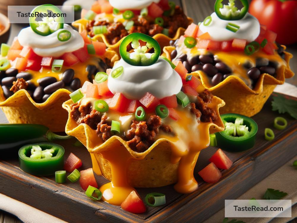 How to Prepare Savory Loaded Nacho Cups