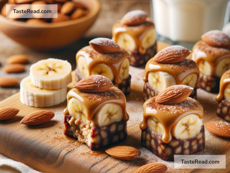 How to Prepare Sweet Banana and Almond Butter Bites