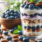 How to Prepare Sweet Blueberry and Almond Yogurt Parfaits