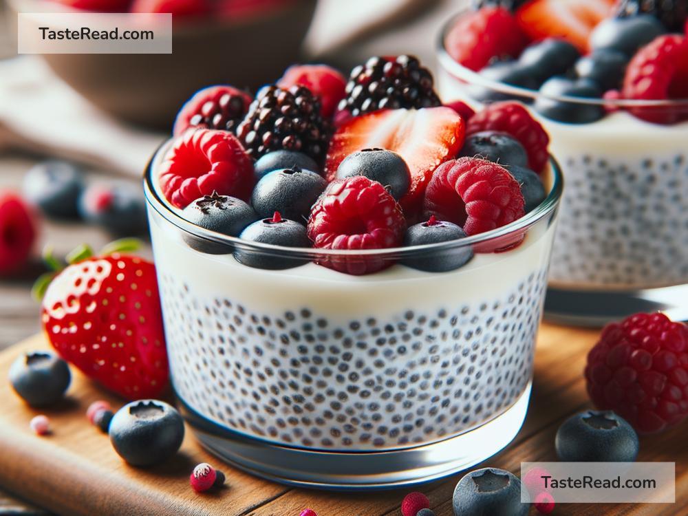 How to Prepare Sweet Vanilla Chia Pudding Cups