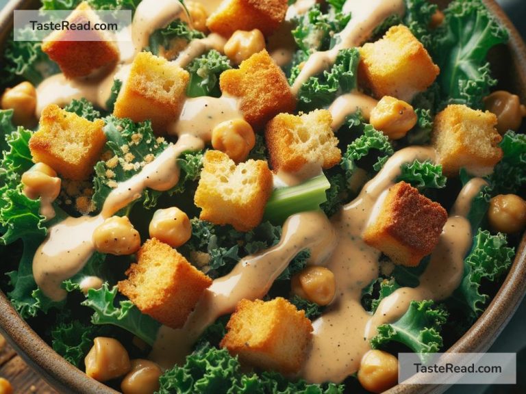 How to Prepare Vegan Kale Caesar Salad