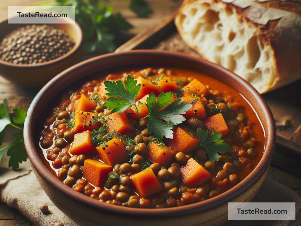 How to Prepare Vegan Lentil and Sweet Potato Stew