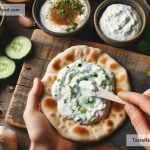 How to Prepare Vegan Pita Bread with Tzatziki Sauce