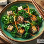 How to Prepare Vegan Smoked Tofu and Kale Salad