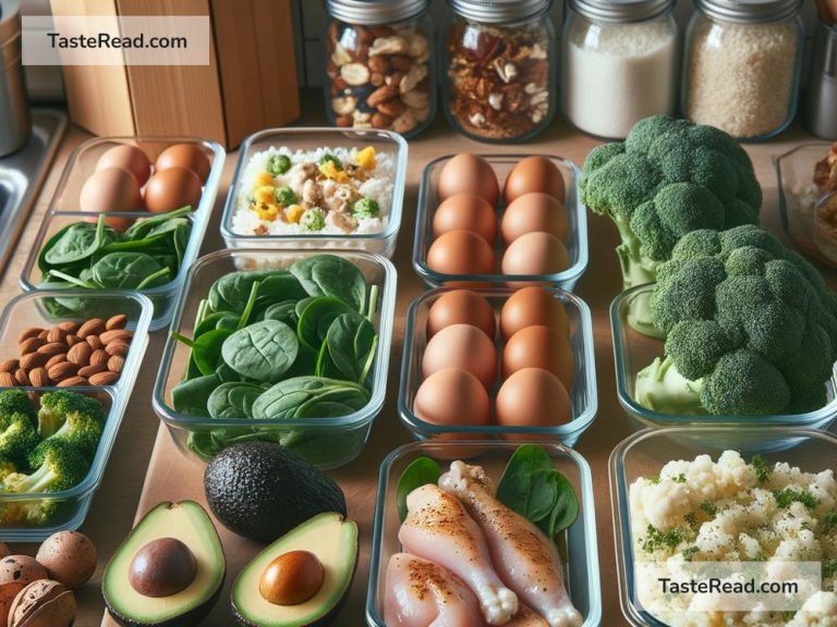 Keto Meal Prep Tips for a Busy Lifestyle