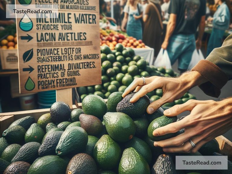 Choosing Minimal-Water Avocados for Sustainability