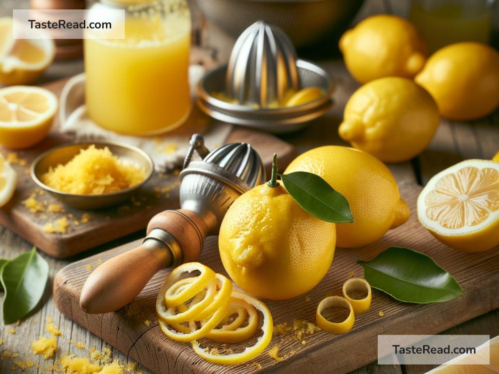 Cooking with All Parts of the Lemon Plant