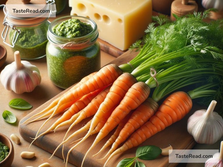 Cooking with Carrot Tops for Pesto