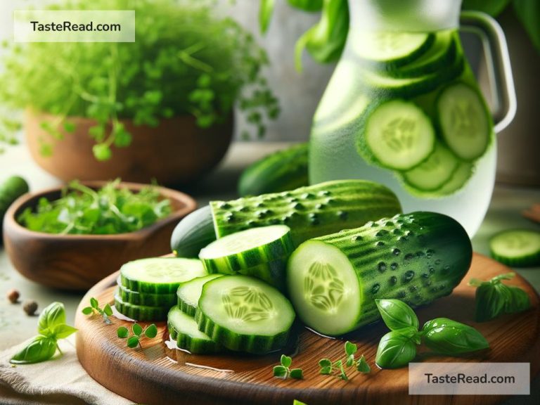 Cooking with Cucumber Ends for Infusions