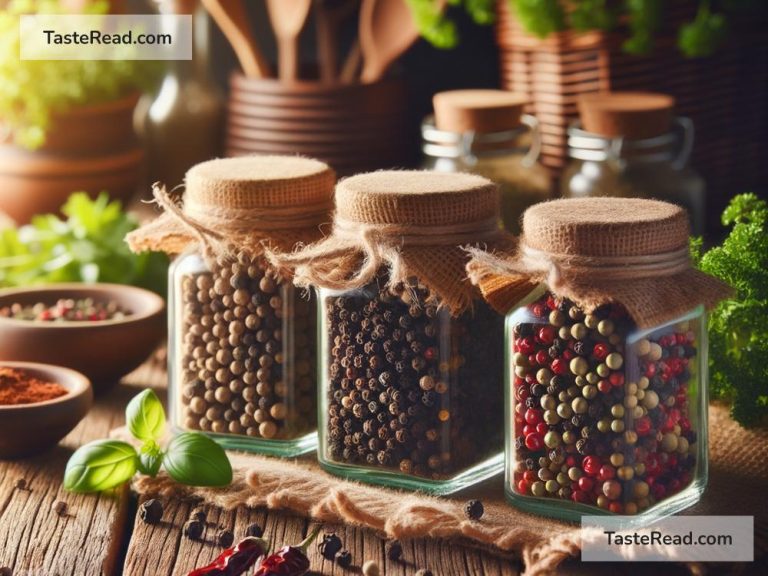 Cooking with Eco-Friendly Peppercorns and Spices