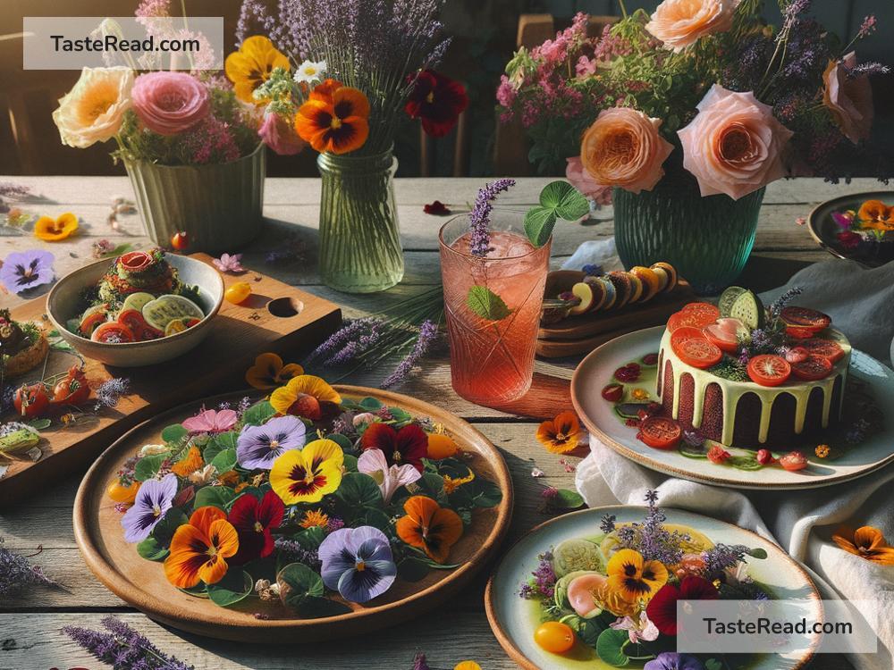 Cooking with Edible Flowers for Low-Impact, Seasonally-Inspired Meals