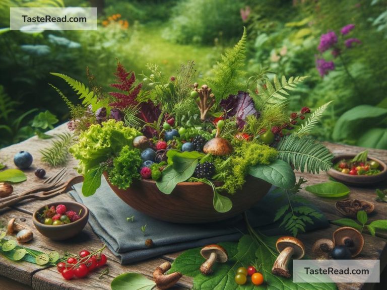 Cooking with Foraged Ingredients for Sustainability