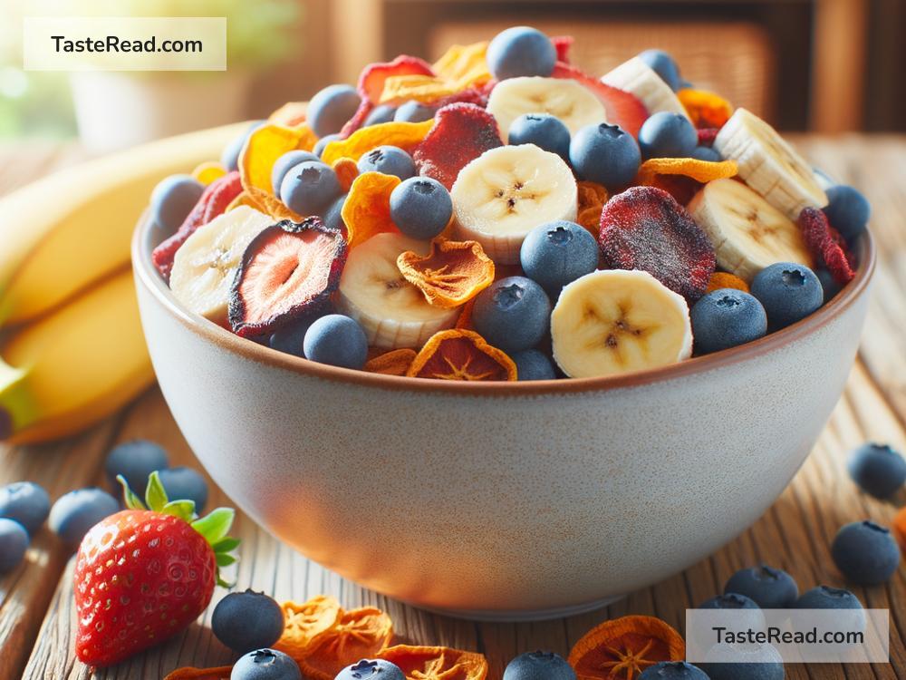 Cooking with Low-Energy Freeze-Dried Fruits