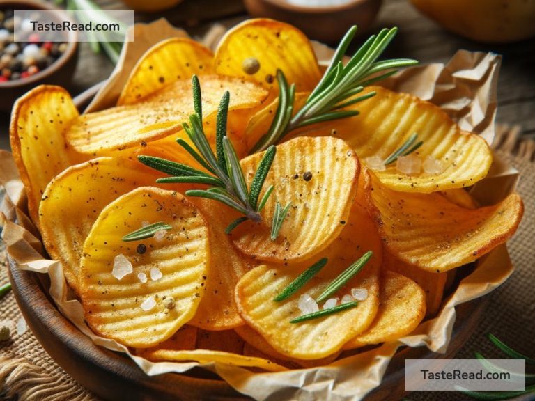 Cooking with Potato Skins for Crispy Chips