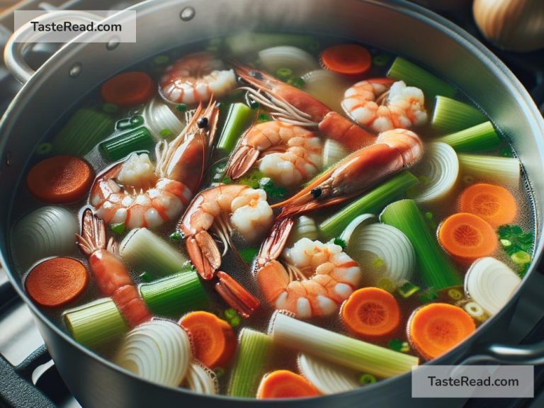 Cooking with Shrimp Tails for Stock