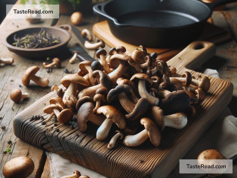 Cooking with Wild Mushrooms for Sustainability