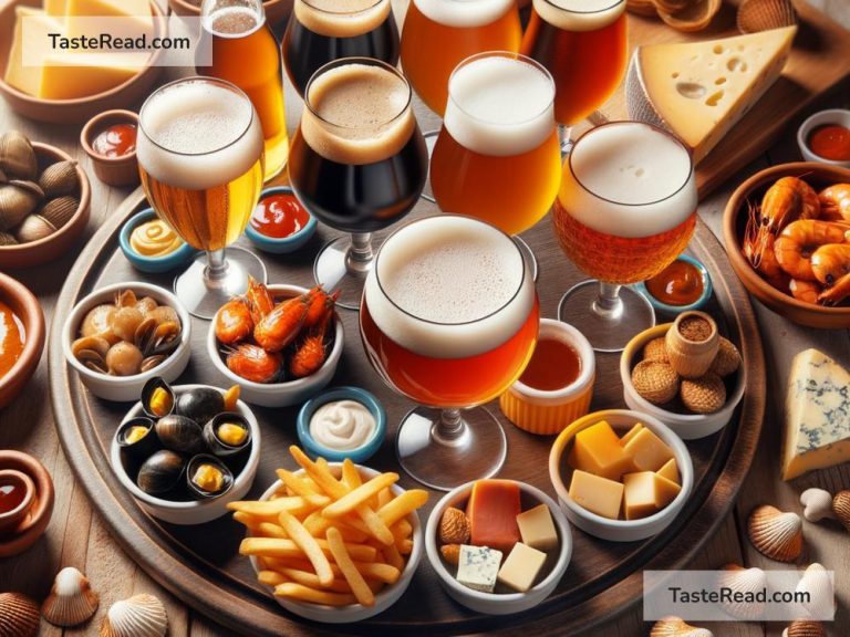 Craft Beer and Food Pairing in Belgium