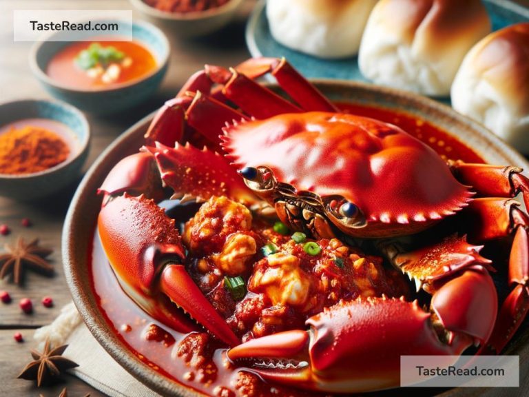 Discovering bold flavors of Singapore chili crab