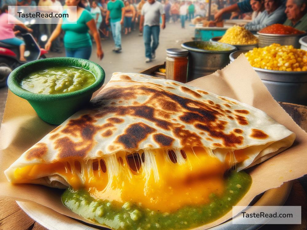 Discovering cheesy quesadillas at roadside stands in Oaxaca