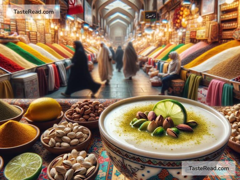 Discovering creamy faloodeh in Tehran’s bustling bazaars