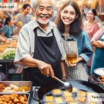 Discovering crispy fried tofu in Chinese bazaars